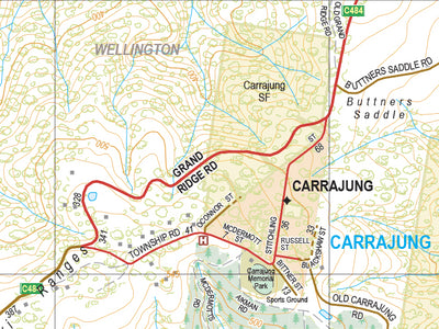 Carrajung - Spatial Vision's Vicmap Book (South East Edition 8, 2025) Preview 1