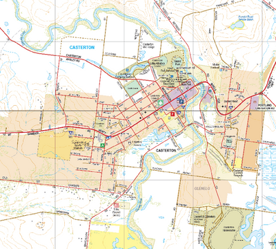 Casterton - Spatial Vision's Vicmap Book (South West Edition 8, 2025 Update) Preview 1