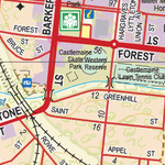 Castlemaine - Spatial Vision's Vicmap Book (Central Edition 8, 2025 Update) Preview 2