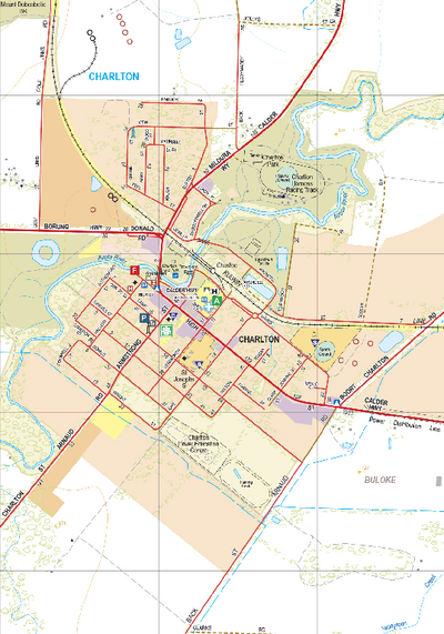 Charlton - Spatial Vision's Vicmap Book (South West Edition 8, 2025 Update) Preview 1