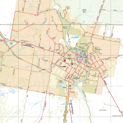 Clunes - Spatial Vision's Vicmap Book (Central Edition 8, 2025 Update) Preview 1