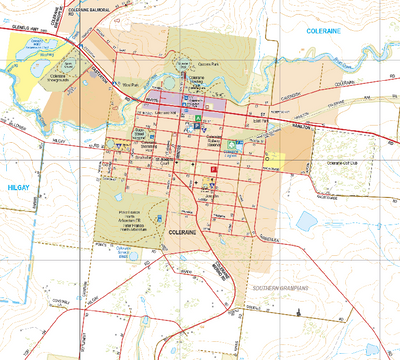 Coleraine - Spatial Vision's Vicmap Book (South West Edition 8, 2025 Update) Preview 1