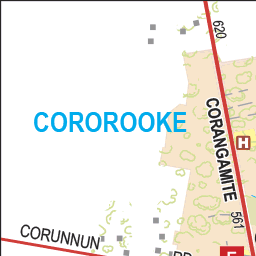 Cororooke - Spatial Vision's Vicmap Book (South West Edition 8, 2025 Update) Preview 2