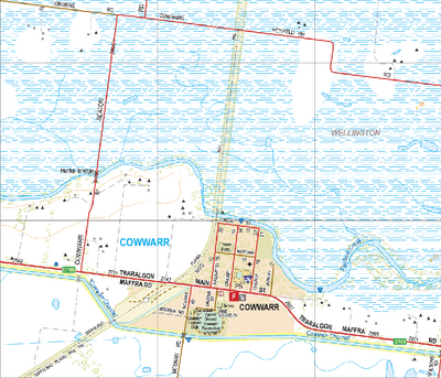 Cowwarr - Spatial Vision's Vicmap Book (South East Edition 8, 2025) Preview 1