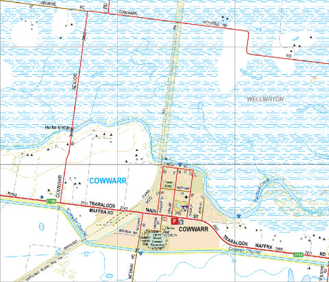 Cowwarr - Spatial Vision's Vicmap Book (South East Edition 8, 2025) Preview 1