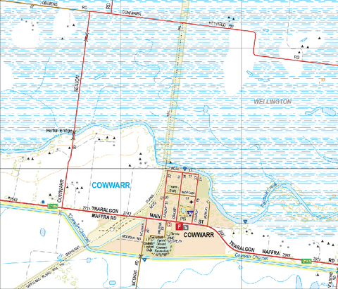 Cowwarr - Spatial Vision's Vicmap Book (South East Edition 8, 2025) Preview 1