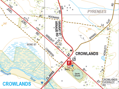 Crowlands - Spatial Vision's Vicmap Book (South West Edition 8, 2025 Update) Preview 1