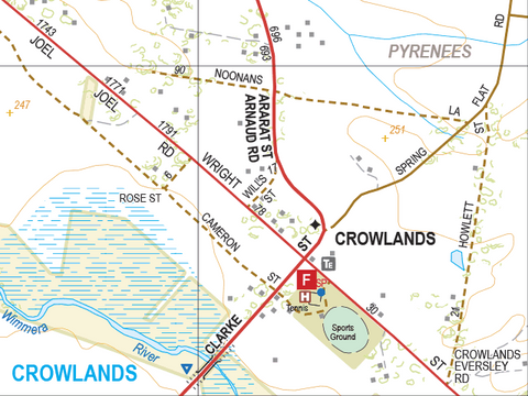 Crowlands - Spatial Vision's Vicmap Book (South West Edition 8, 2025 Update) Preview 1