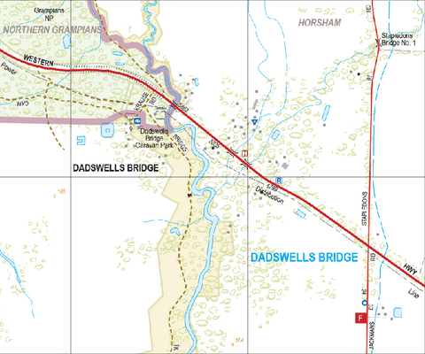 Dadswells Bridge - Spatial Vision's Vicmap Book (South West Edition 8, 2025 Update) Preview 1