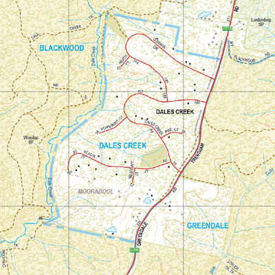 Dales Creek - Spatial Vision's Vicmap Book (Central Edition 8, 2025 Update) Preview 1