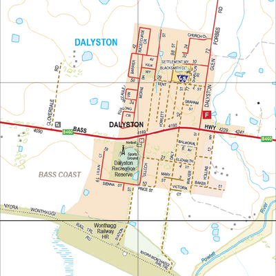 Dalyston - Spatial Vision's Vicmap Book (Central Edition 8, 2025 Update) Preview 1