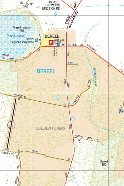 Dereel - Spatial Vision's Vicmap Book (South West Edition 8, 2025 Update) Preview 1