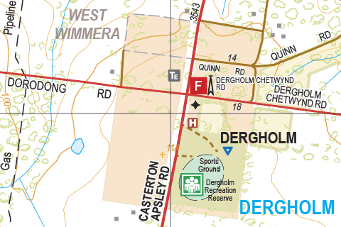 Dergholm - Spatial Vision's Vicmap Book (South West Edition 8, 2025 Update) Preview 1