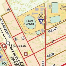 Dimboola - Spatial Vision's Vicmap Book (South West Edition 8, 2025 Update) Preview 2