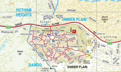 Dinner Plain - Spatial Vision's Vicmap Book (South East Edition 8, 2025) Preview 1