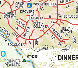 Dinner Plain - Spatial Vision's Vicmap Book (South East Edition 8, 2025) Preview 3