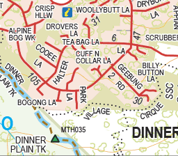 Dinner Plain - Spatial Vision's Vicmap Book (South East Edition 8, 2025) Preview 3