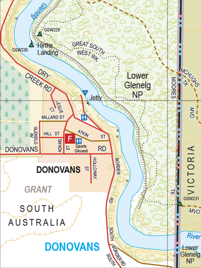 Donovans - Spatial Vision's Vicmap Book (South West Edition 8, 2025 Update) Preview 1