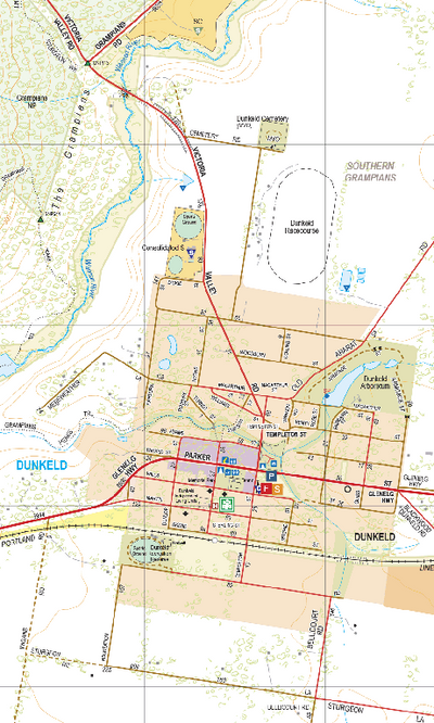 Dunkeld - Spatial Vision's Vicmap Book (South West Edition 8, 2025 Update) Preview 1