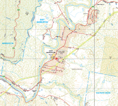 East Warburton - Spatial Vision's Vicmap Book (Central Edition 8, 2025 Update) Preview 1