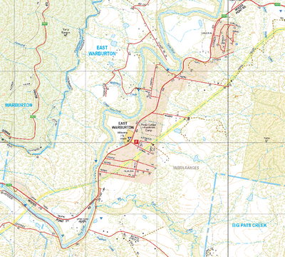 East Warburton - Spatial Vision's Vicmap Book (South East Edition 8, 2025) Preview 1