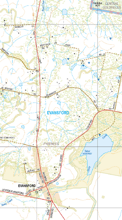 Evansford - Spatial Vision's Vicmap Book (South West Edition 8, 2025 Update) Preview 1