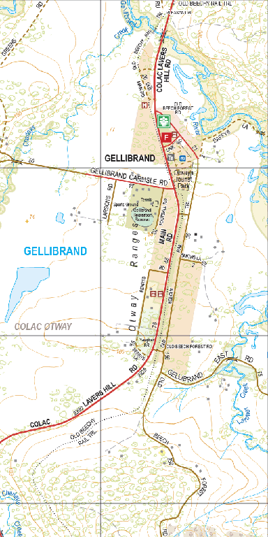 Gellibrand - Spatial Vision's Vicmap Book (South West Edition 8, 2025 Update) Preview 1