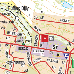 Gembrook - Spatial Vision's Vicmap Book (Central Edition 8, 2025 Update) Preview 2
