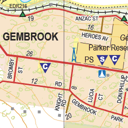 Gembrook - Spatial Vision's Vicmap Book (Central Edition 8, 2025 Update) Preview 3