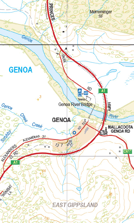 Genoa - Spatial Vision's Vicmap Book (South East Edition 8, 2025) Preview 1