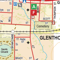 Glenthompson - Spatial Vision's Vicmap Book (South West Edition 8, 2025 Update) Preview 2