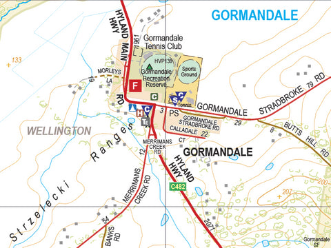 Gormandale - Spatial Vision's Vicmap Book (South East Edition 8, 2025) Preview 1