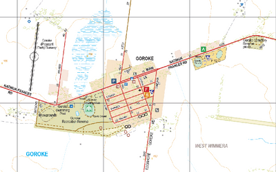 Goroke - Spatial Vision's Vicmap Book (South West Edition 8, 2025 Update) Preview 1