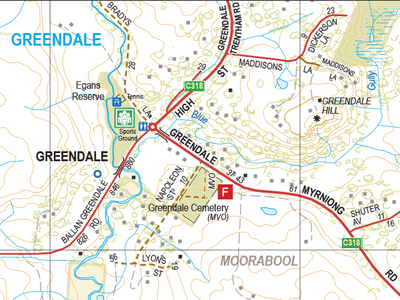 Greendale - Spatial Vision's Vicmap Book (Central Edition 8, 2025 Update) Preview 1