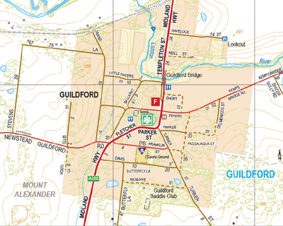 Guildford - Spatial Vision's Vicmap Book (Central Edition 8, 2025 Update) Preview 1