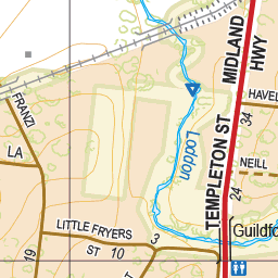Guildford - Spatial Vision's Vicmap Book (Central Edition 8, 2025 Update) Preview 3