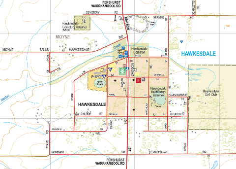 Hawkesdale - Spatial Vision's Vicmap Book (South West Edition 8, 2025 Update) Preview 1