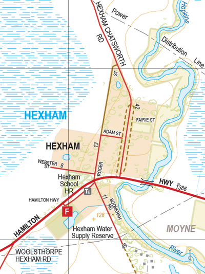Hexham - Spatial Vision's Vicmap Book (South West Edition 8, 2025 Update) Preview 1