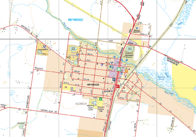 Heywood - Spatial Vision's Vicmap Book (South West Edition 8, 2025 Update) Preview 1