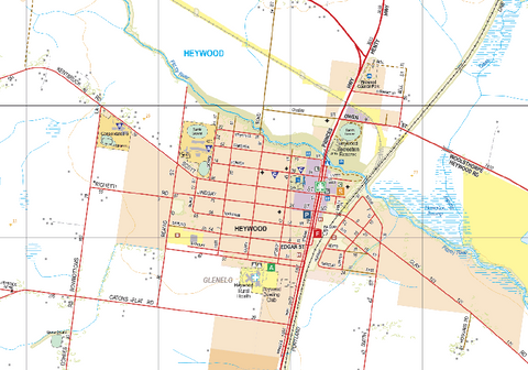 Heywood - Spatial Vision's Vicmap Book (South West Edition 8, 2025 Update) Preview 1