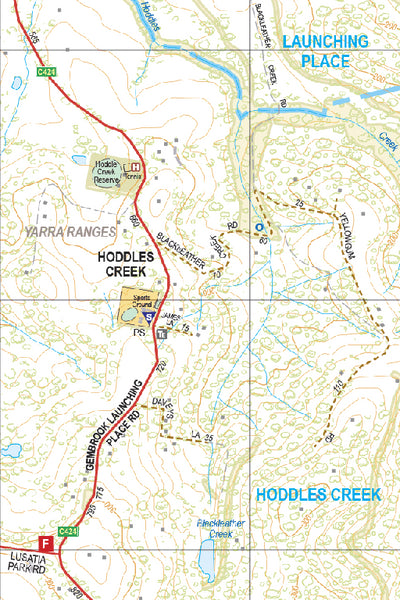 Hoddles Creek - Spatial Vision's Vicmap Book (South East Edition 8, 2025) Preview 1