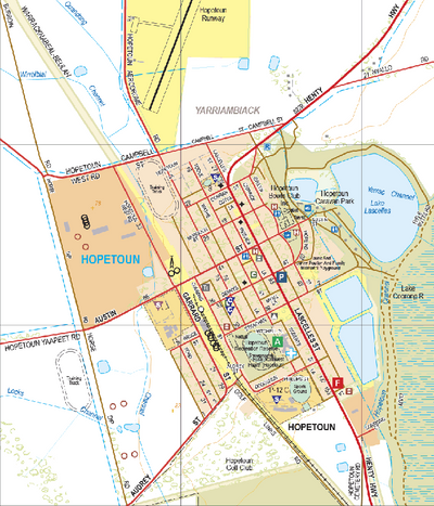 Hopetoun - Spatial Vision's Vicmap Book (South West Edition 8, 2025 Update) Preview 1