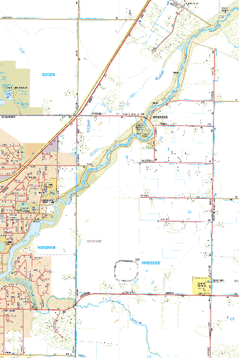 Horsham 02 - Spatial Vision's Vicmap Book (South West Edition 8, 2025 Update) Preview 1