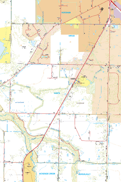 Horsham 03 - Spatial Vision's Vicmap Book (South West Edition 8, 2025 Update) Preview 1