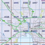 Index Map - Spatial Vision's Vicmap Book (Central Edition 8, 2025 Update) Preview 2