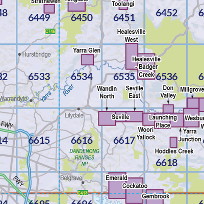 Index Map - Spatial Vision's Vicmap Book (Central Edition 8, 2025 Update) Preview 3