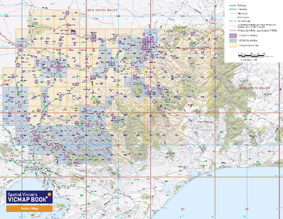 Index Map - Spatial Vision's Vicmap Book (North East Edition 8, 2025) Preview 1