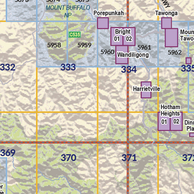 Index Map - Spatial Vision's Vicmap Book (North East Edition 8, 2025) Preview 2