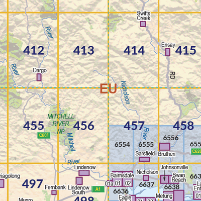 Index Map - Spatial Vision's Vicmap Book (South East Edition 8, 2025) Preview 2