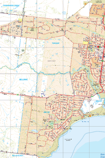 Jan Juc - Spatial Vision's Vicmap Book (Central Edition 8, 2025 Update) Preview 1